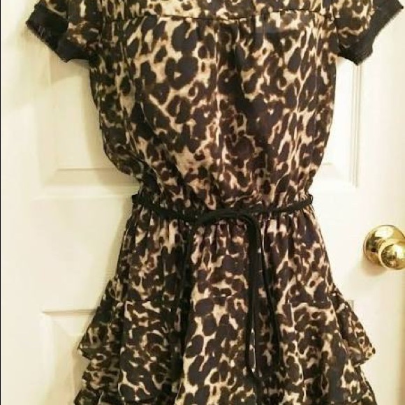 Converse One Star Leopard Mini Dress - Picture 2 of 2
